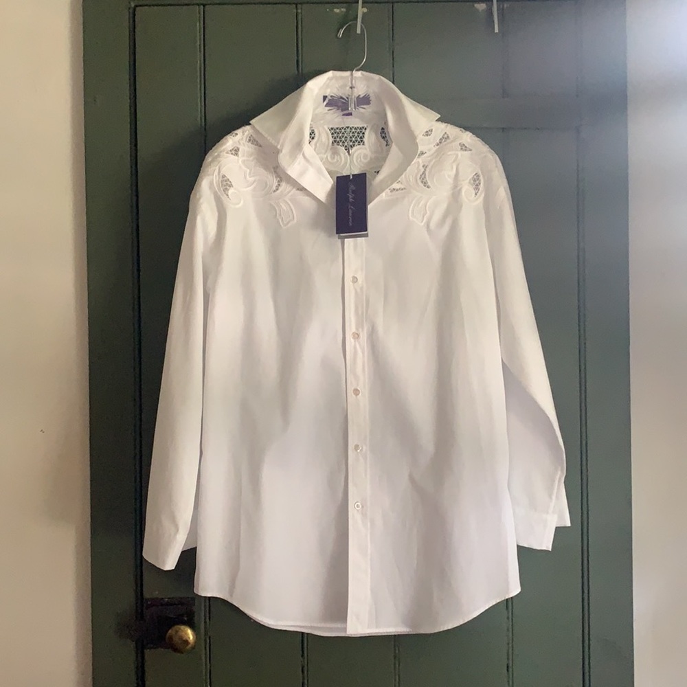 Ralph Lauren Purple Label Oversized Button Down